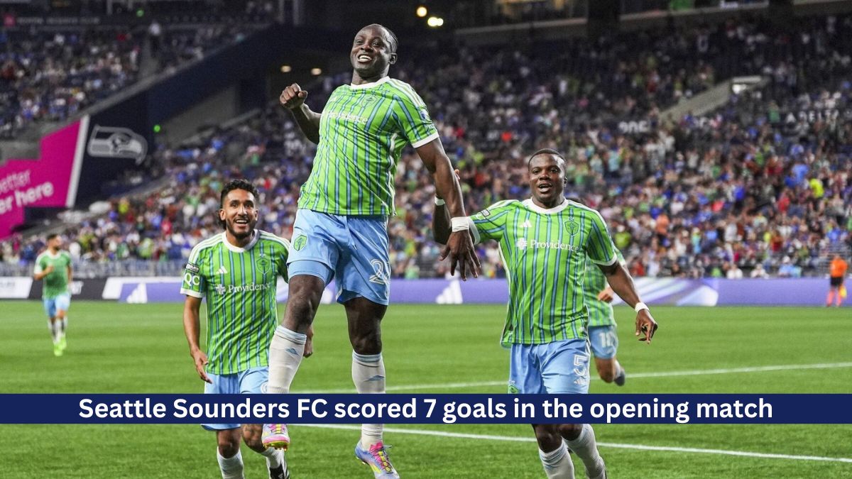 Seattle Sounders FC scored 7 goals in the opening match